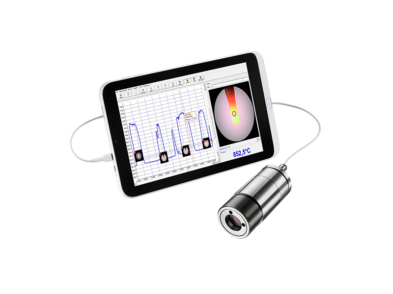 德國optris紅外測溫儀怎么調整測量間隔？